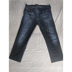 Citizens Of Humanity Distressed MENS Jeans SZ 34 DARK BLUE (HL11)